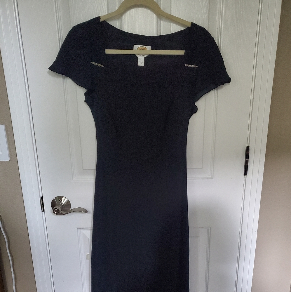 Talbots Pure Silk Long Maxi Dress